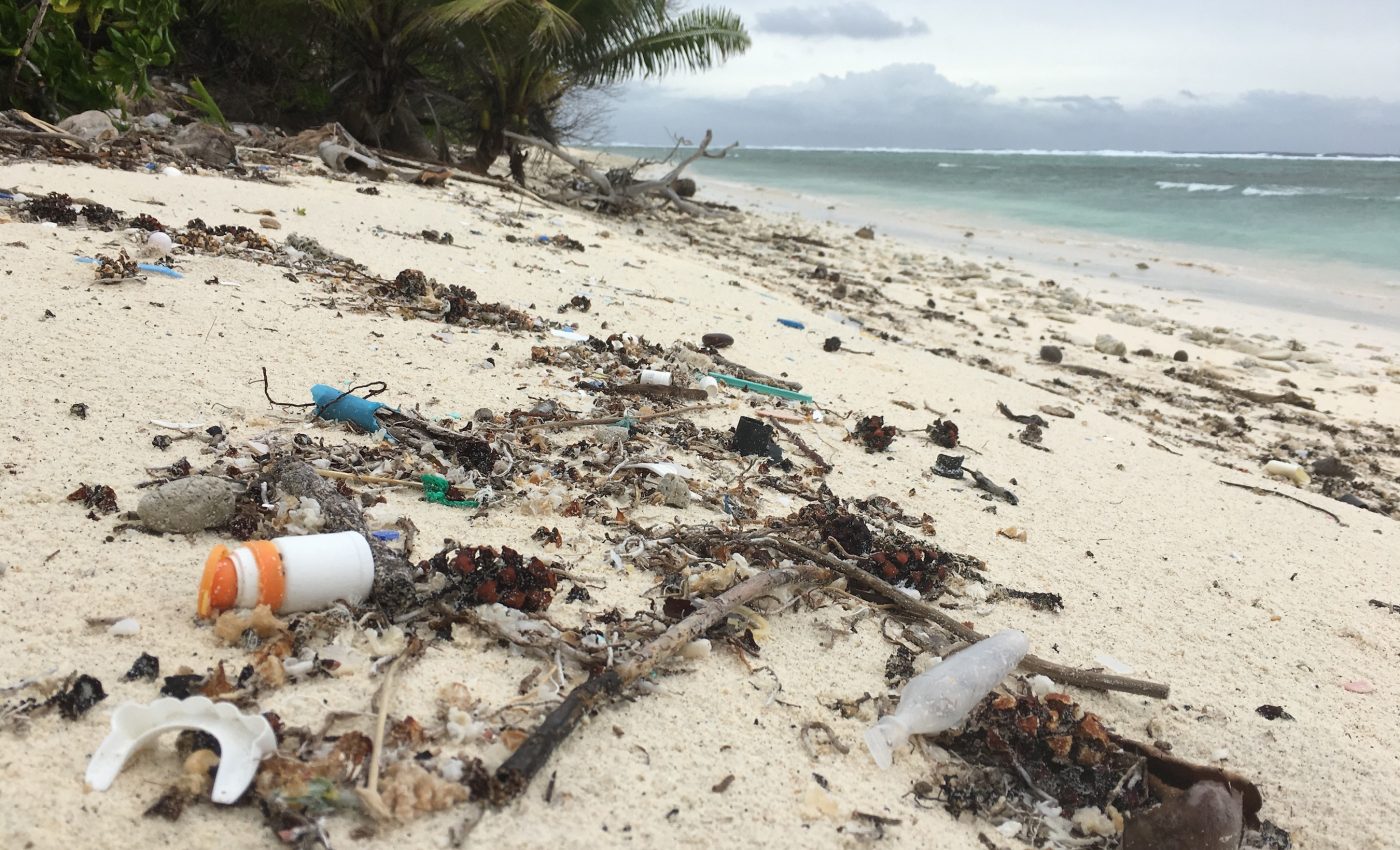 Remote Australian beaches are littered with 414 million pieces of plastic