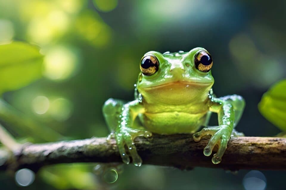Glass frogs with small testes are invested in caring for their young •