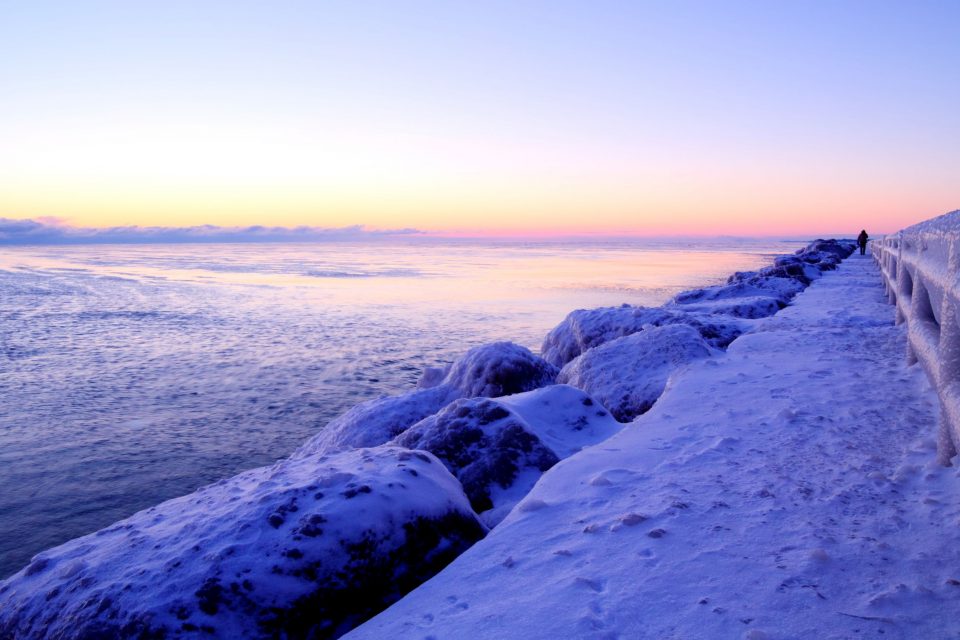 Freezing Great Lakes Region