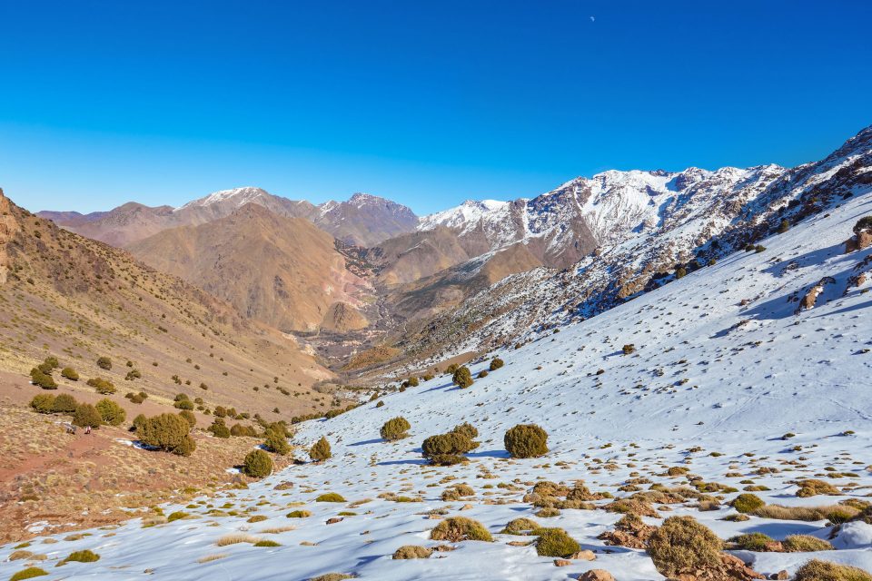 Snow over Northern Africa