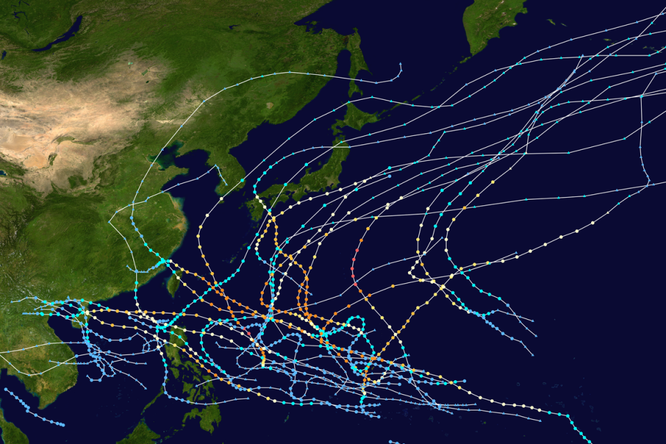 Pacific Typhoons