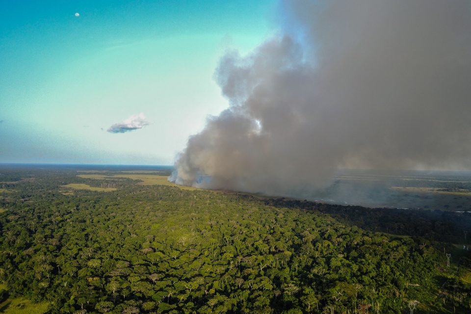 Fires in Central Africa