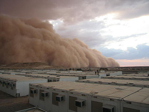 Dust Storms Over Iraq