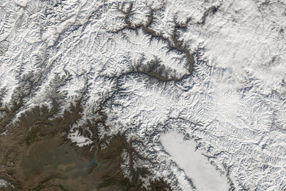 Heavy Snows in Central Asia