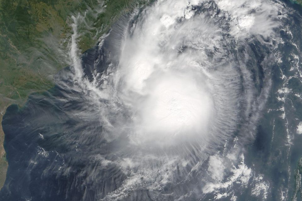 Cyclone Mala over the Bay of Bengal