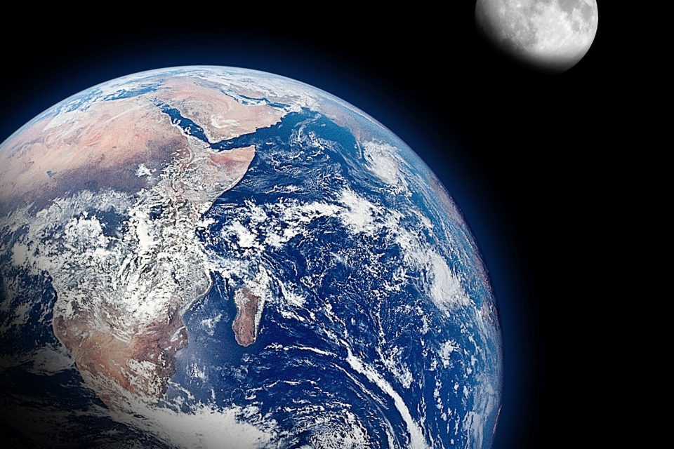 Earth and Moon