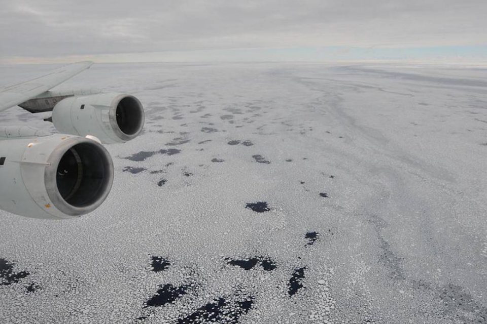 Sea Ice from 2,000 Feet