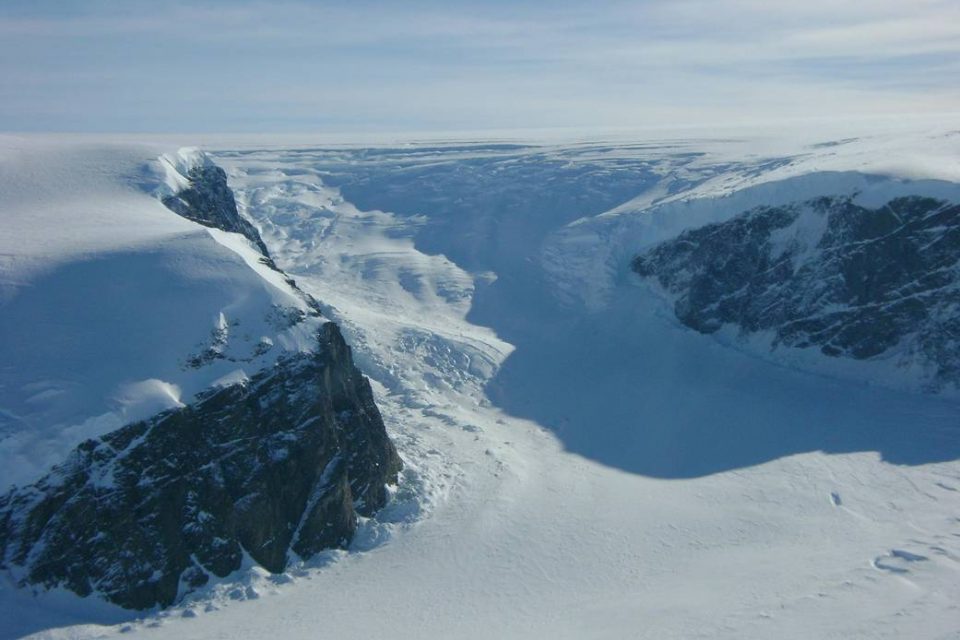 Antarctic Peninsula Glacier