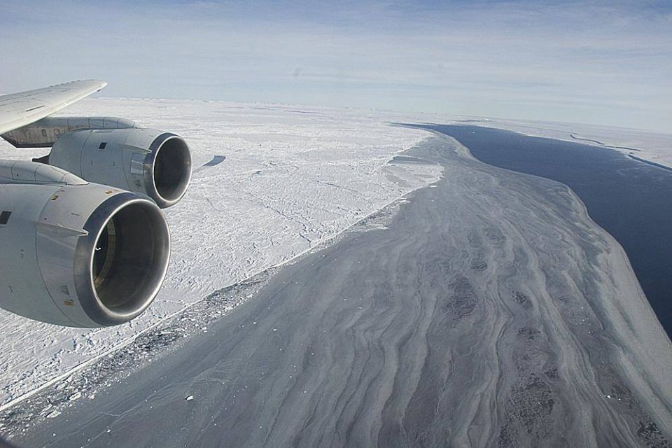 Larsen Ice Shelf Meets Open Water