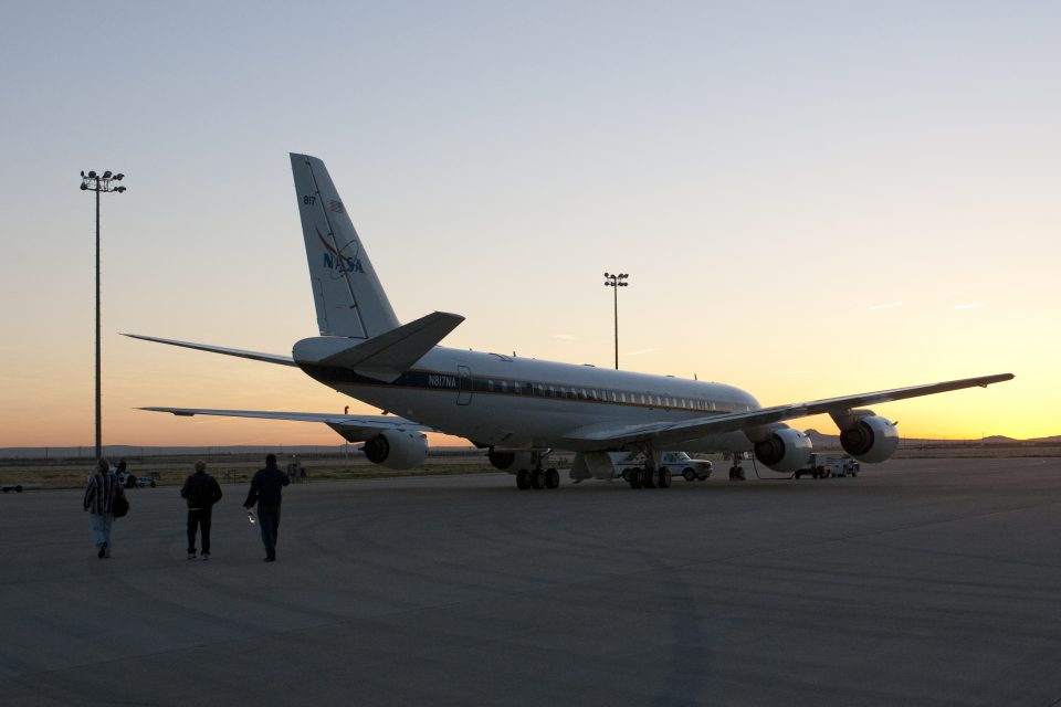DC-8 Readies For Test Flight