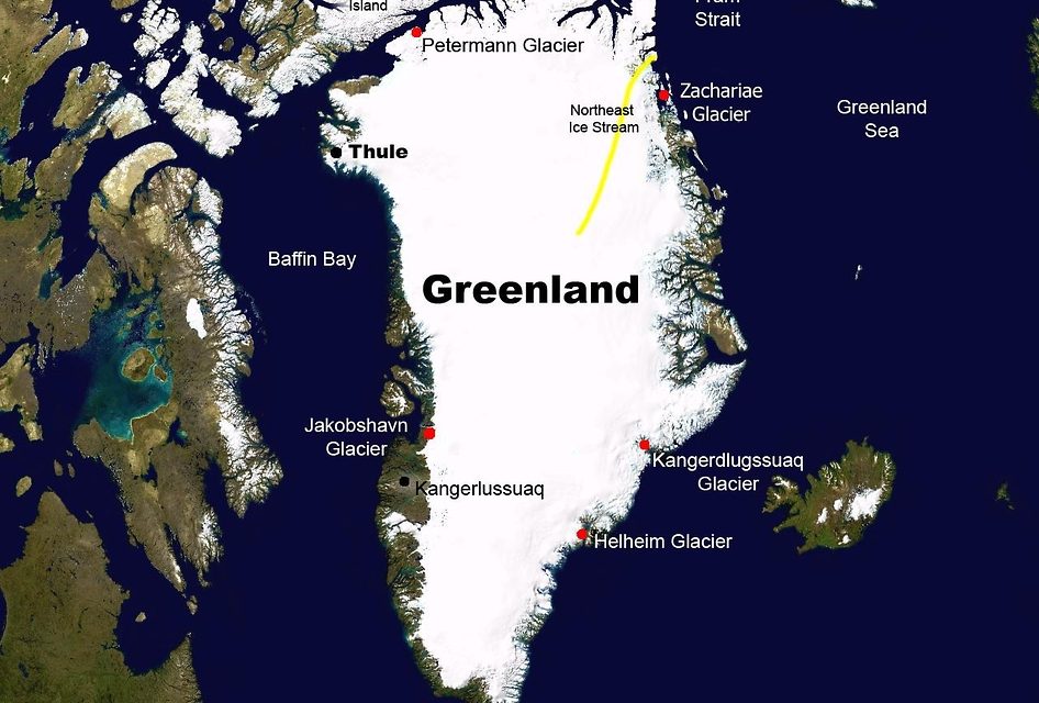 Greenland Locator Map