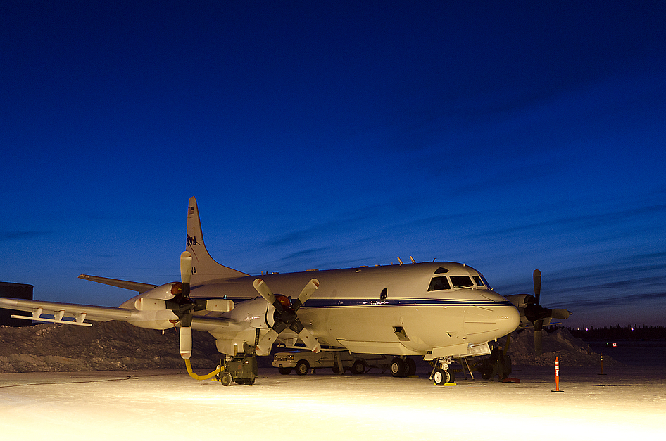 P-3B Getting Preped in Alaska