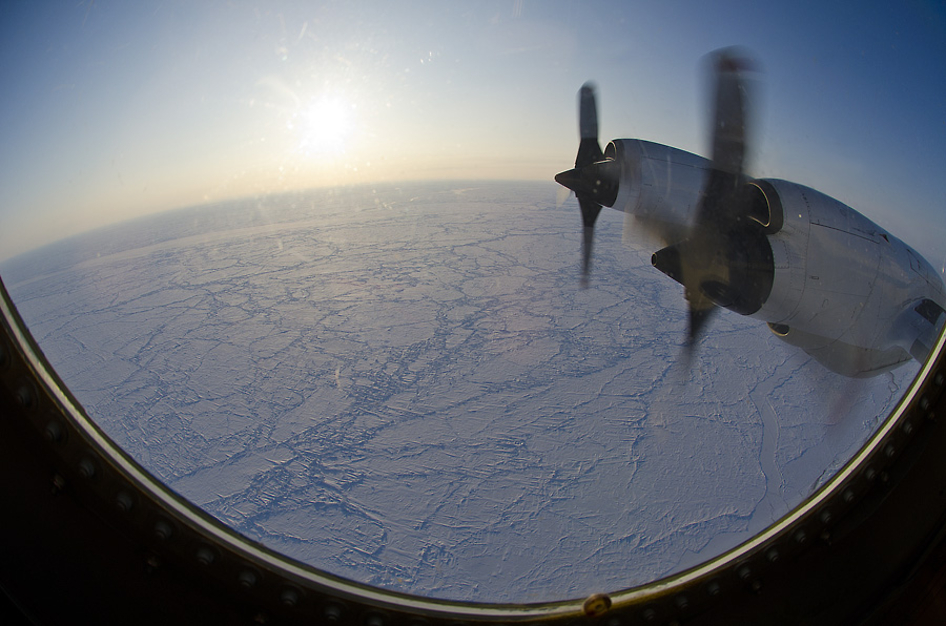 Arctic Sea Ice as Seen From NASA P-3B
