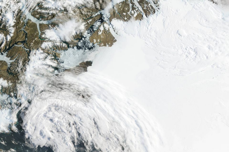 Petermann Glacier Greenland