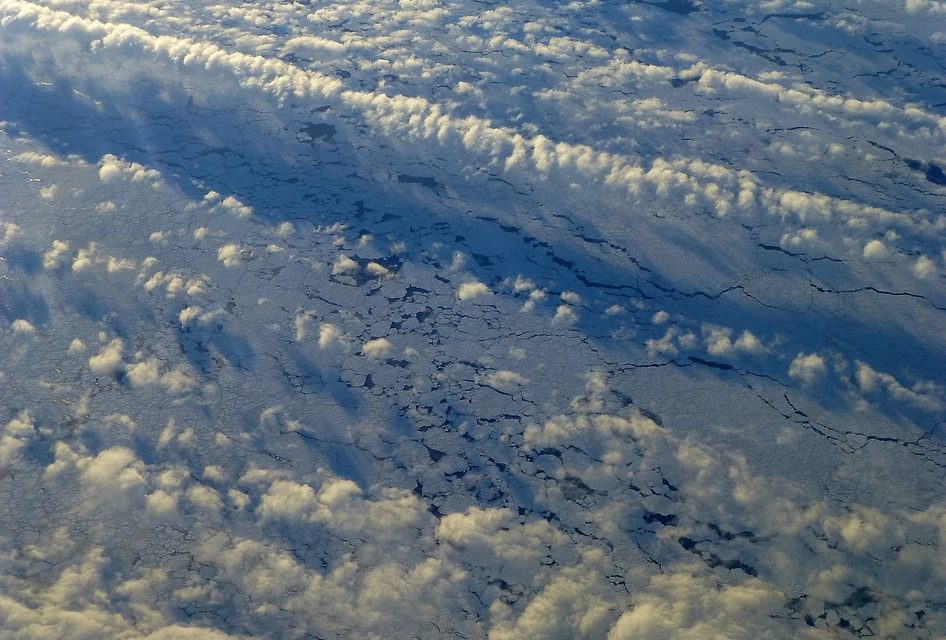 Clouds Over Sea Ice on the Bellingshausen Sea