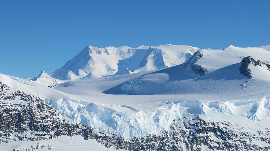 Ice on Ellsworth Range