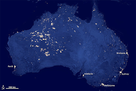 Wildfires Light Up Western Australia