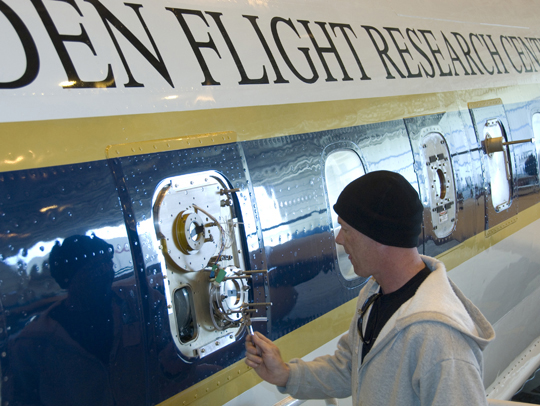 Instruments on NASA's DC-8