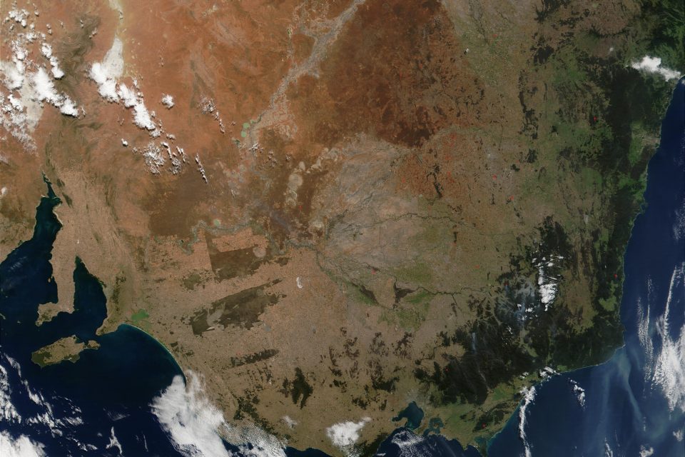 Fires and Smoke in Southeast Australia