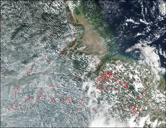 Season Fires in Brazil