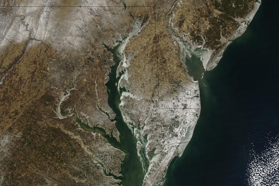 Ice in the Chesapeake Bay