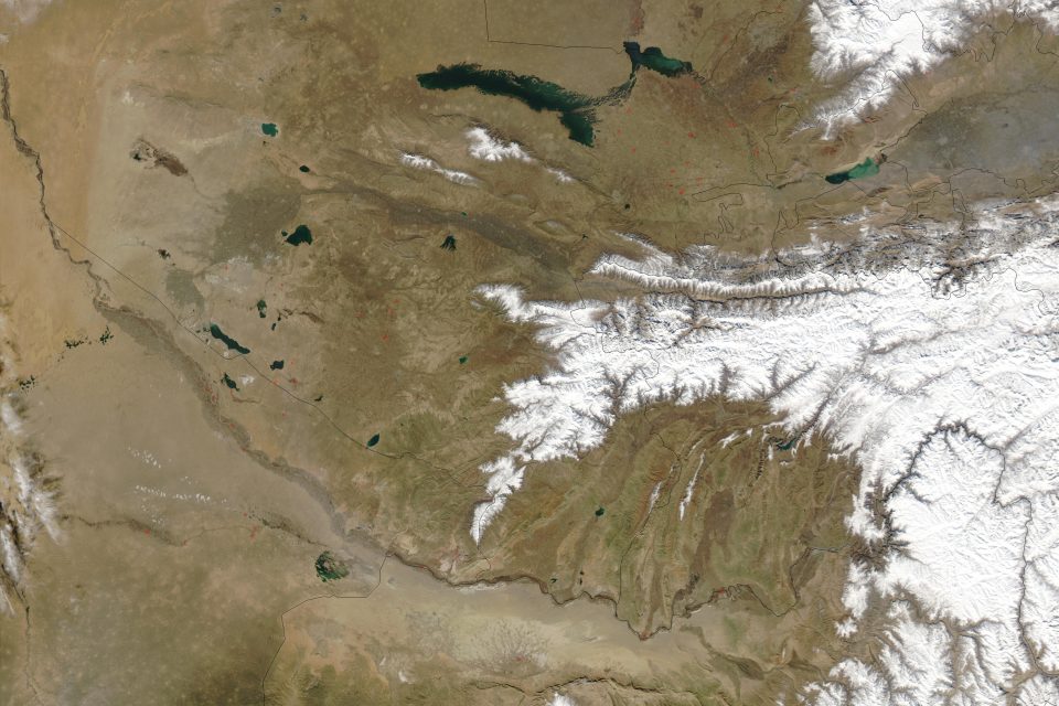 Fires in Western Asia