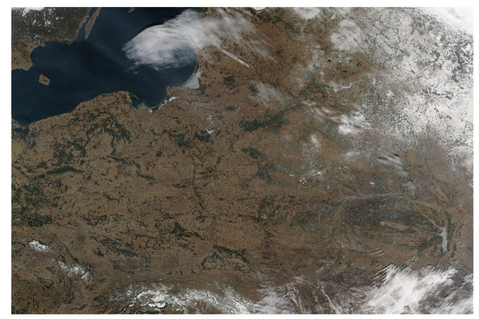 Fires in Northeast Europe