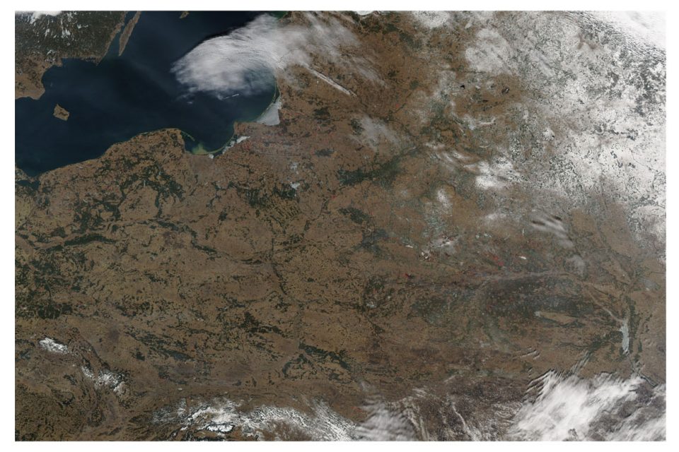 Fires in Northeastern Europe