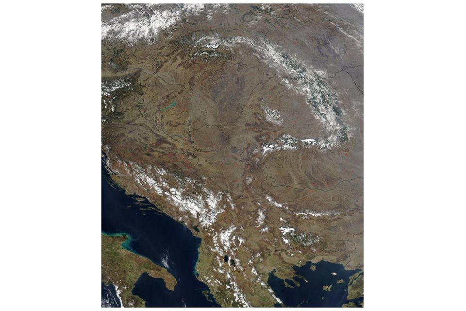 Fires in the Balkans