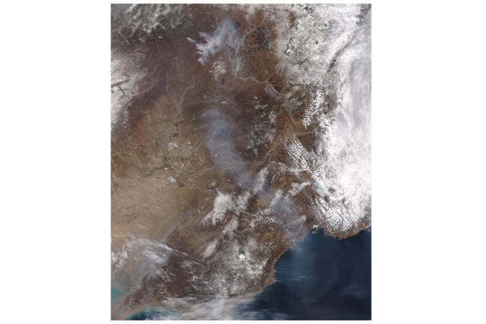 Fires and Smoke in Northern China