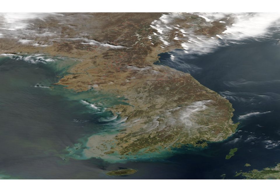 Fires Across North Korea