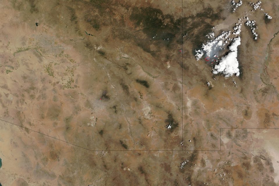 Fires in Arizona