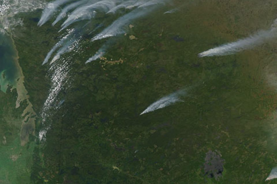 Fires in Ontario