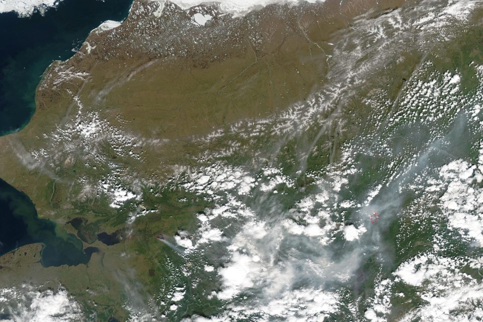 Fires and Smoke in Alaska