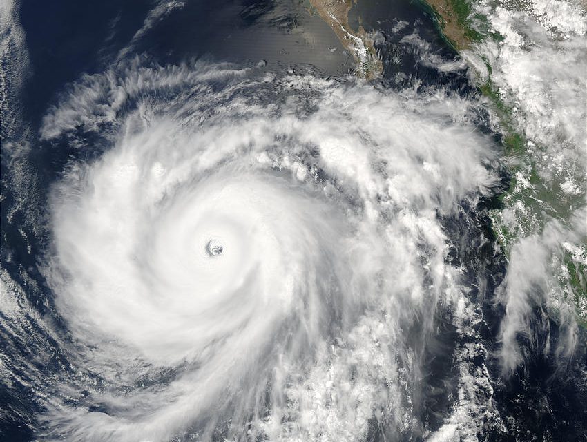 Hurricane Hernan (10E) Off Mexico