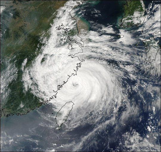 Typhoon Sinlaku
