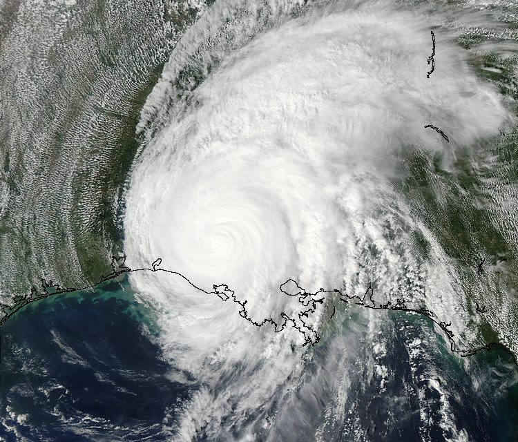 Hurricane Lili Over Louisiana