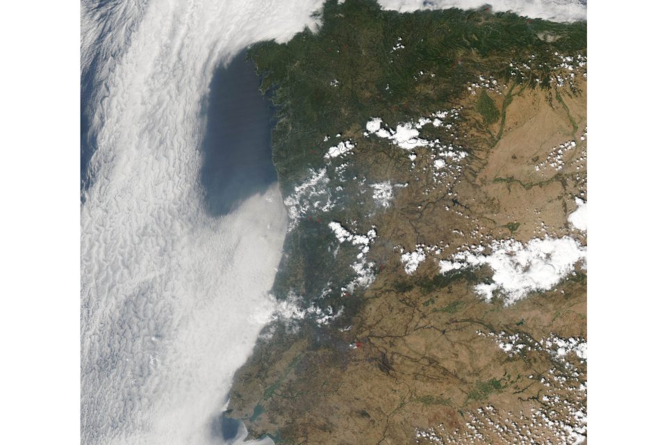 Fires in Portugal and Spain