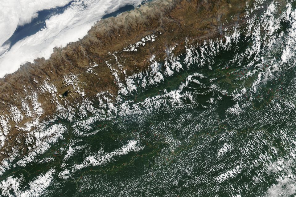 Fires in Peru