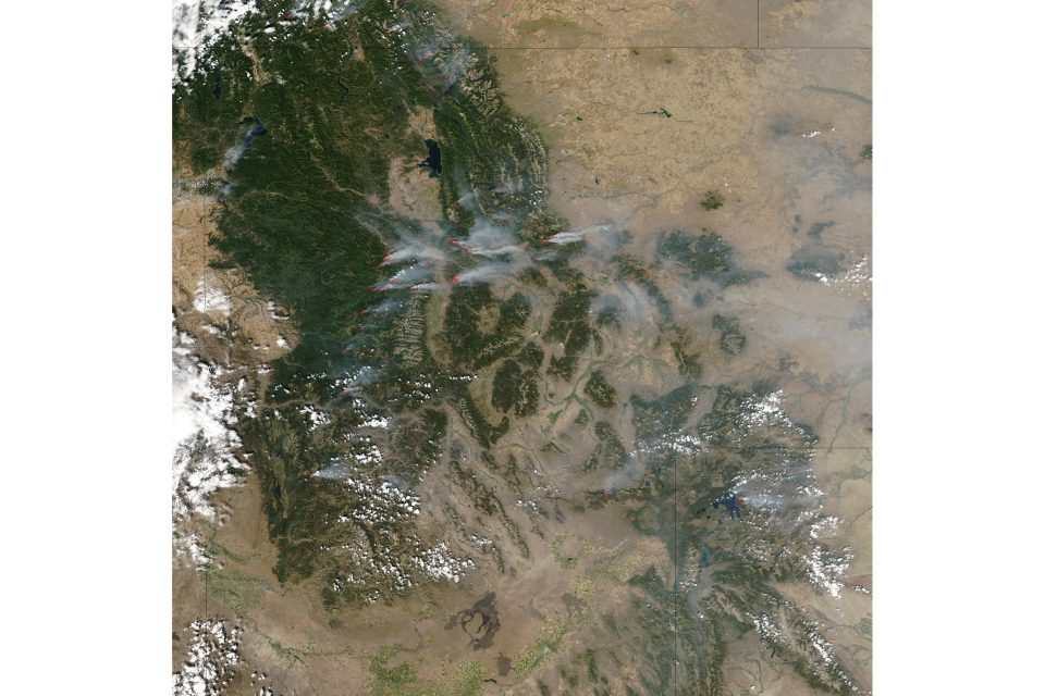 Fires and Smoke in Idaho and Montana