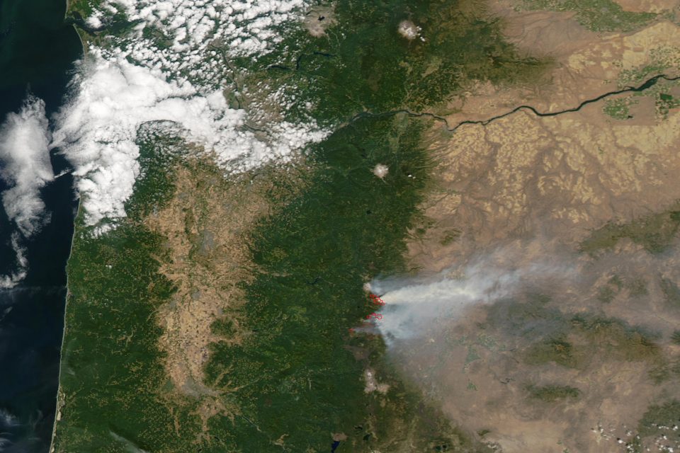 Complex Fire, Oregon