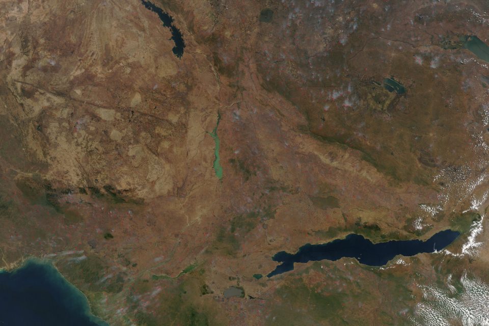 Fires and Smoke in East Africa
