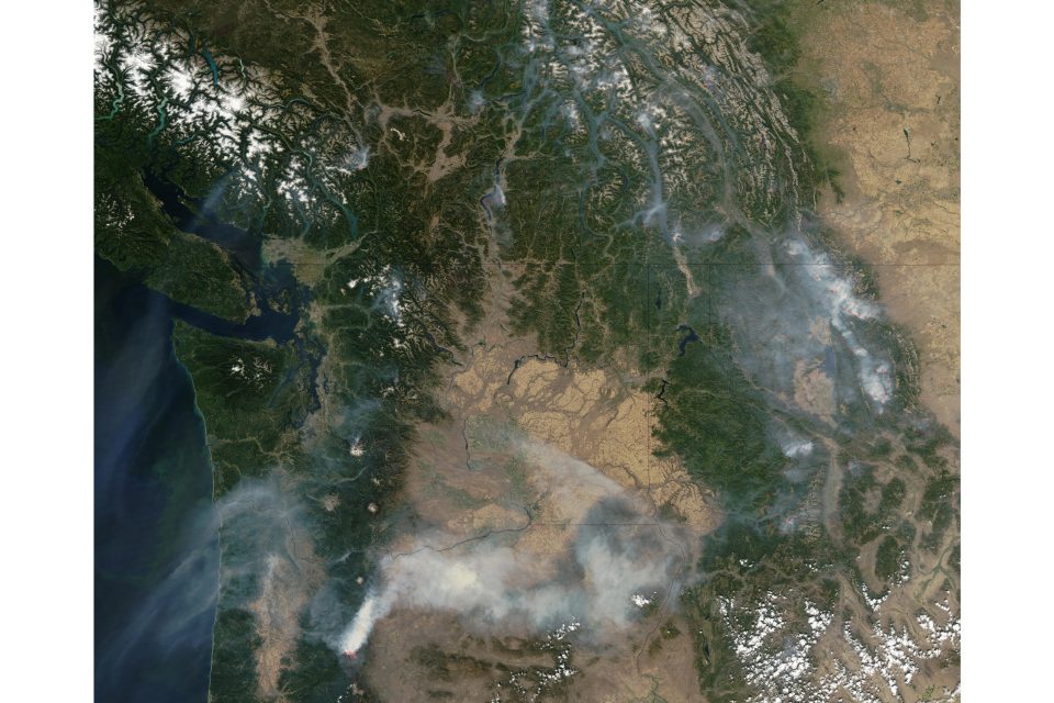 Fires and Smoke the Pacific Northwest