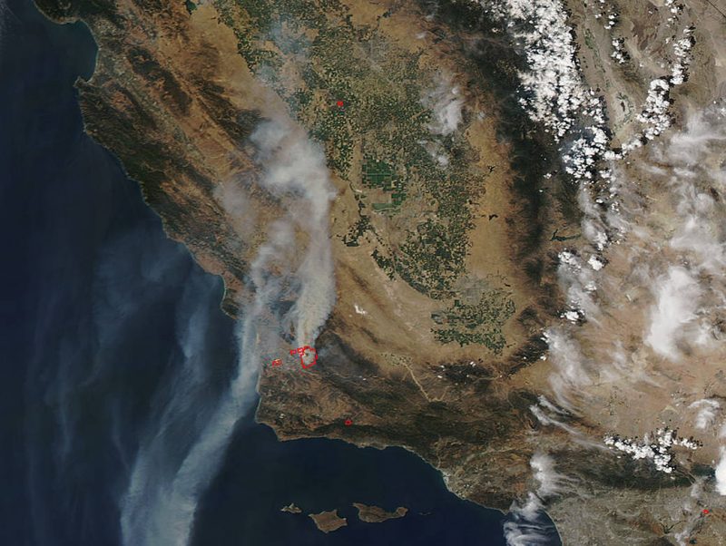 Fires in California