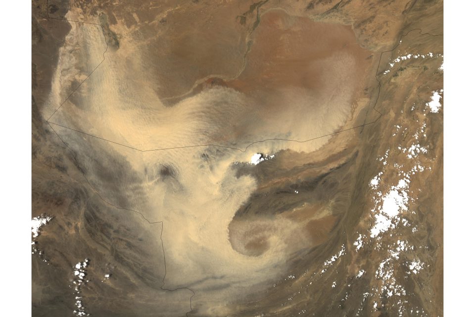 Dust Storm in Pakistan and Afghanistan