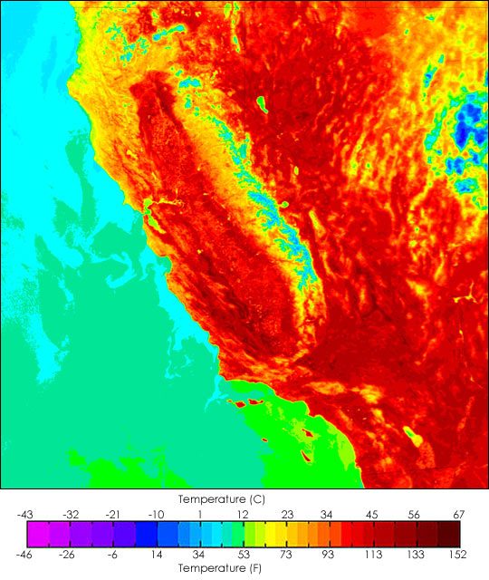 Springtime Heat Wave Bakes Southern California