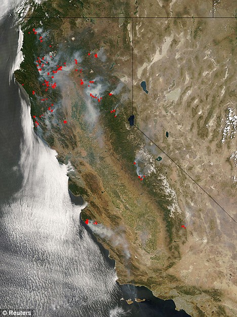 Cachuma Fire in California