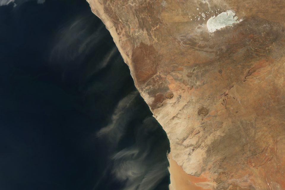 Dust off Namibia