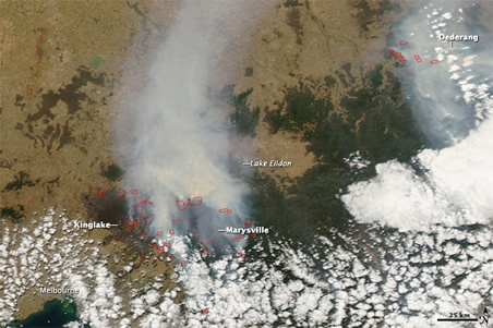 Fires in Southeast Australia