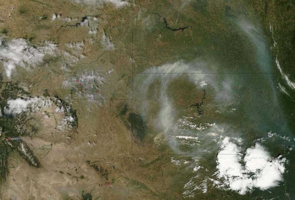 Growing-Season Fires in Central United States
